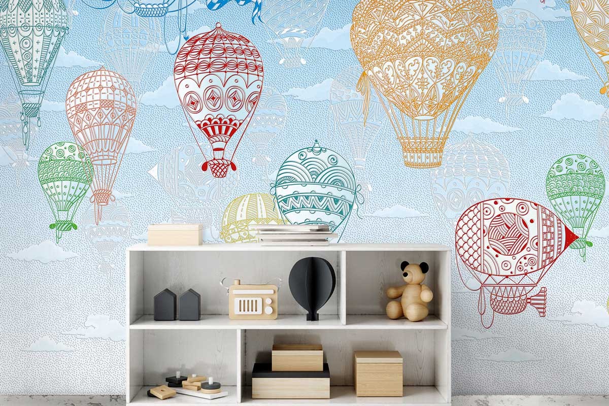 AIR BALLOONS COLORED