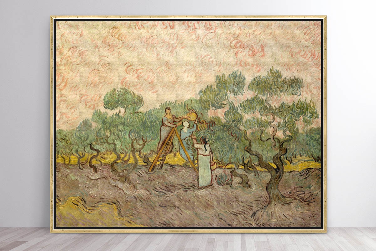 WOMEN PICKING OLIVES - VAN GOGH