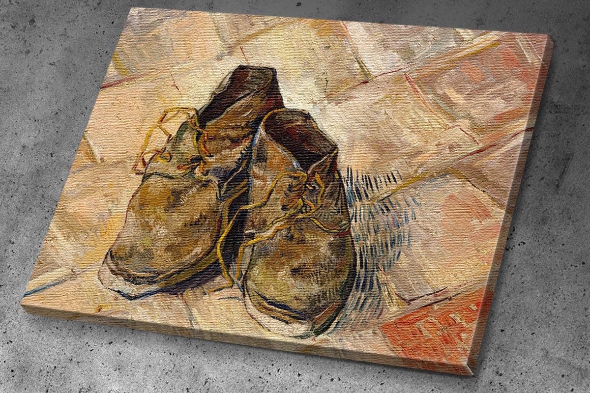 Πίνακας καμβάς SHOES - VAN GOGH