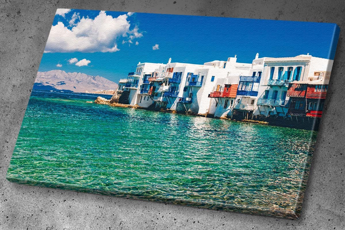 Πίνακας καμβάς ΜΥΚΟΝΟΣ