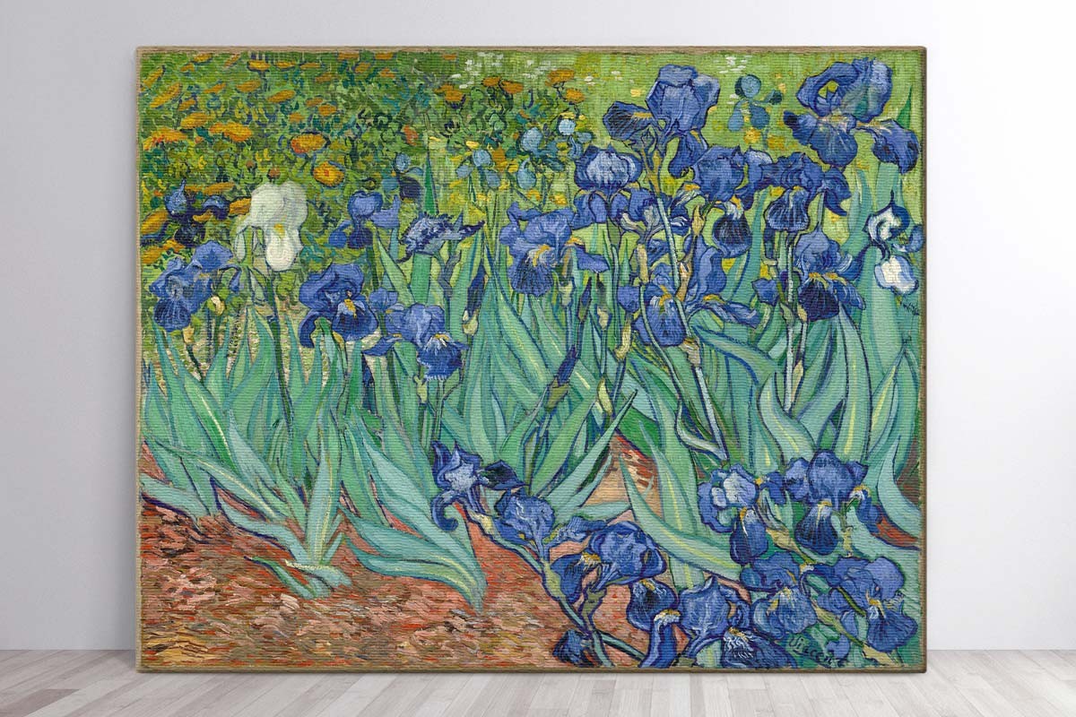 IRISES 1889 - VAN GOGH