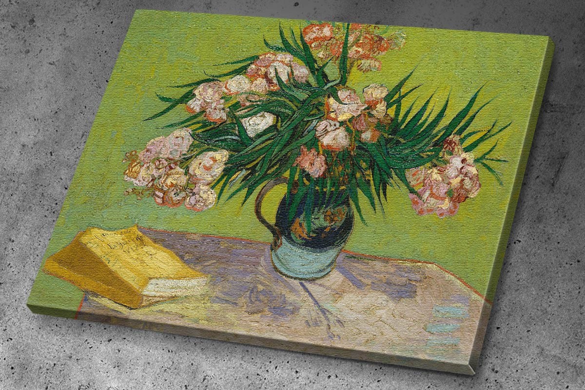 Πίνακας καμβάς OLEANDERS - VAN GOGH