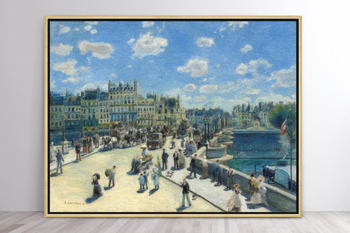 Pont Neuf, Paris, 1872 - AUGUSTE RENOIR