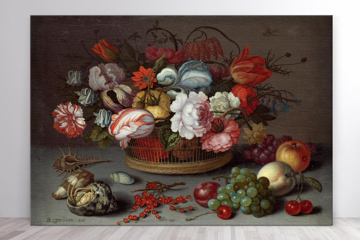 BASKET OF FLOWERS - BALTHASAR VAN DER AST