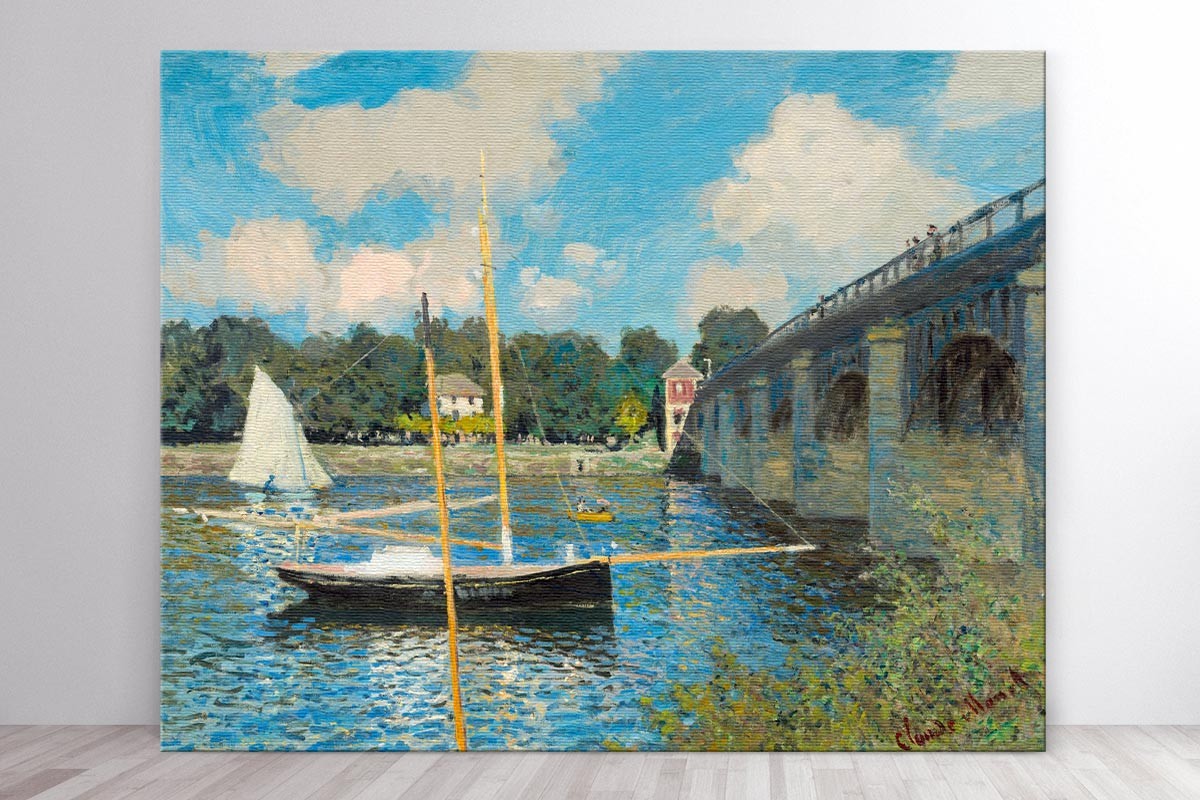 THE BRIDGE AT ARGENTEUIL - MONET