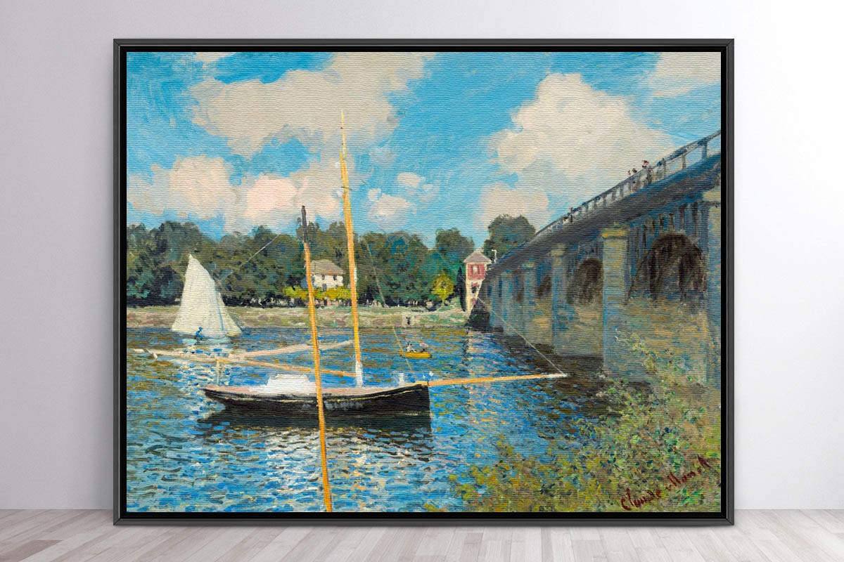 THE BRIDGE AT ARGENTEUIL - MONET