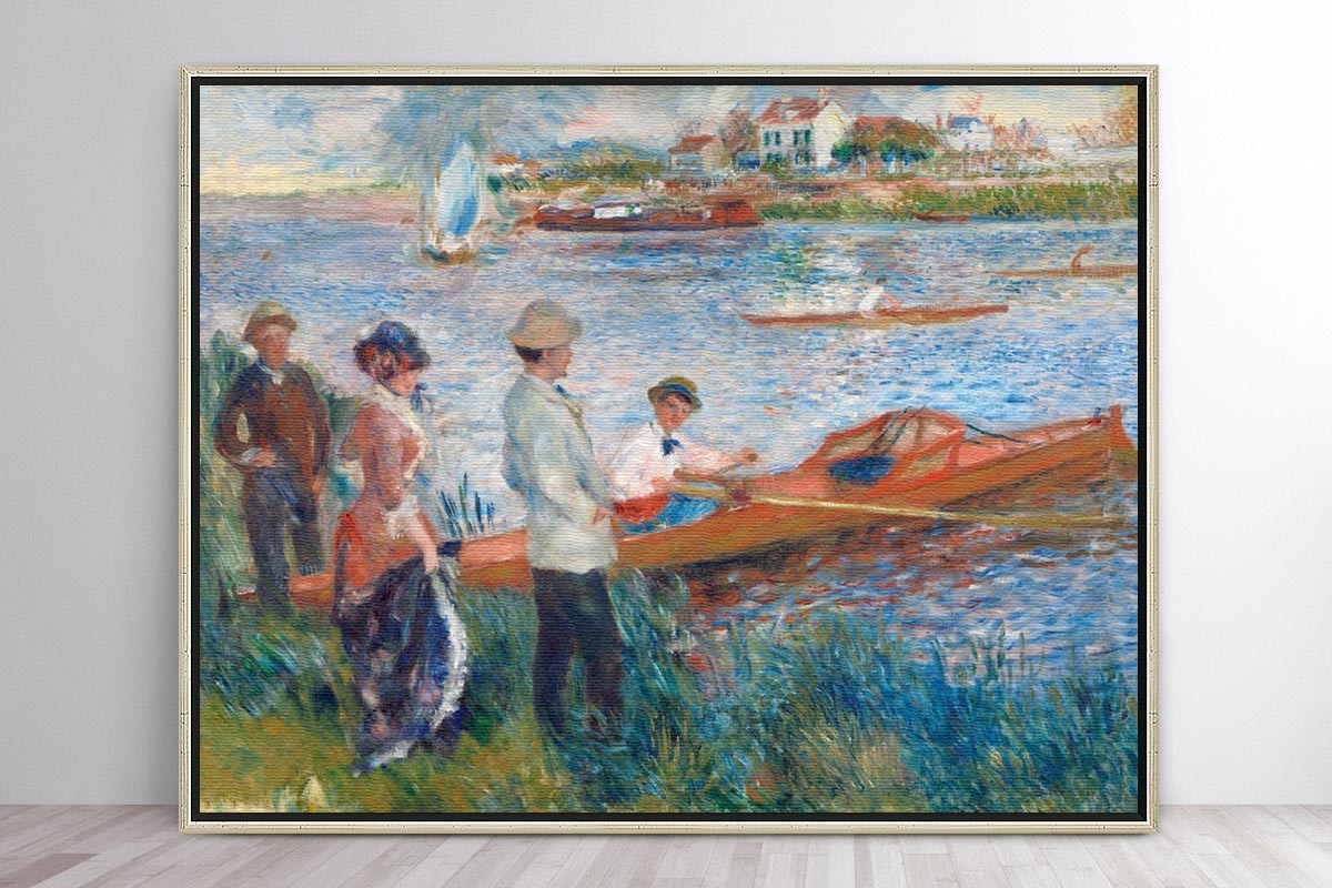 OARSMEN AT CHATOU - AUGUSTE RENOIR