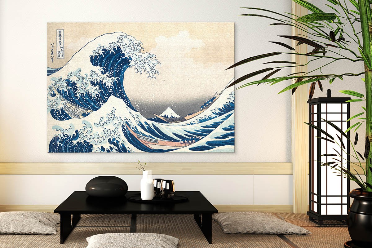 THE GREAT WAVE OFF KANAGAWA - HOKUSAI