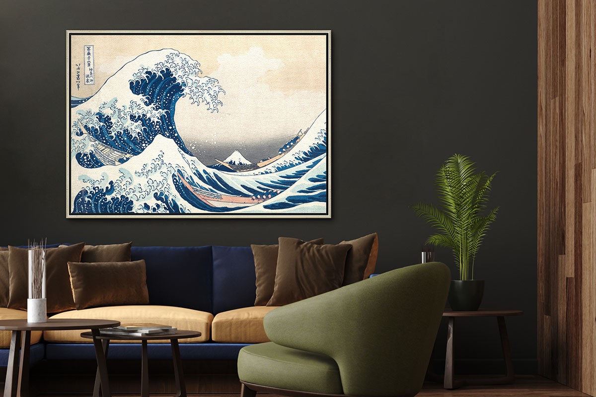 THE GREAT WAVE OFF KANAGAWA - KATSUSHIKA HOKUSAI