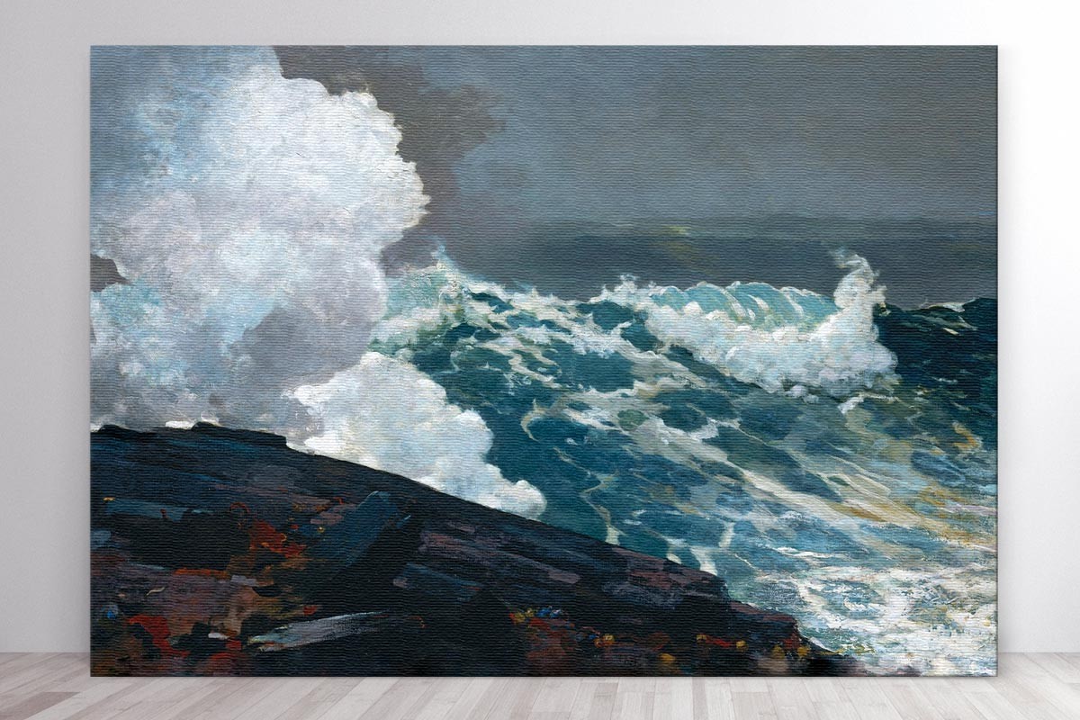 NORTHEASTER - WINSLOW HOMER