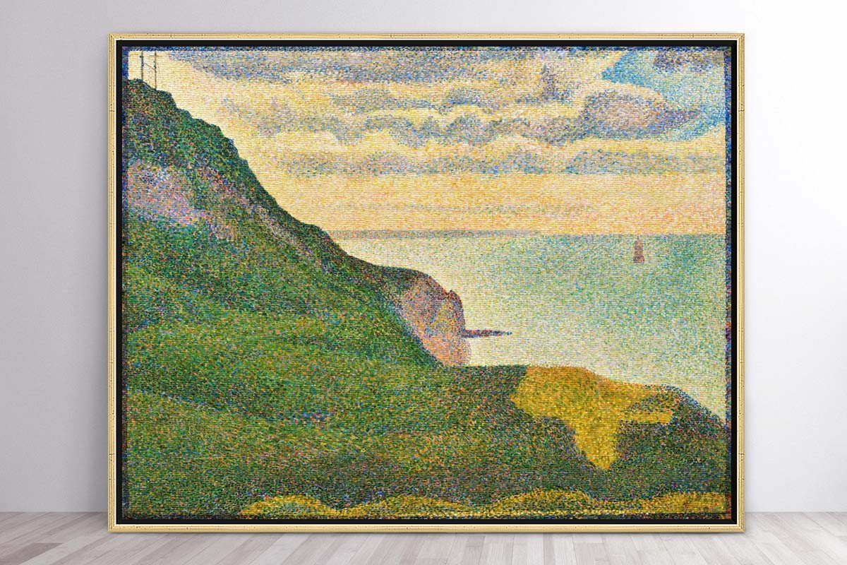 SEASIDE AT PORT-EN-BASIN - SEURAT