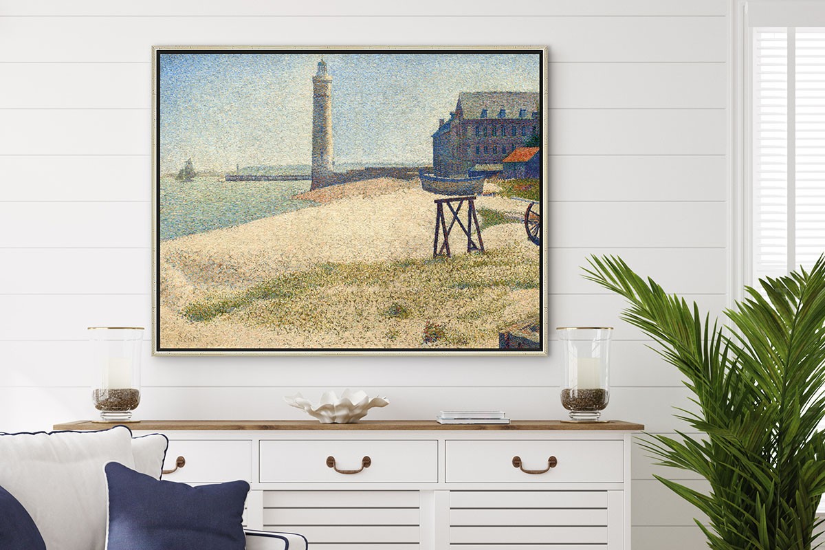 THE LIGHTHOUSE AT HONFLEUR - SEURAT