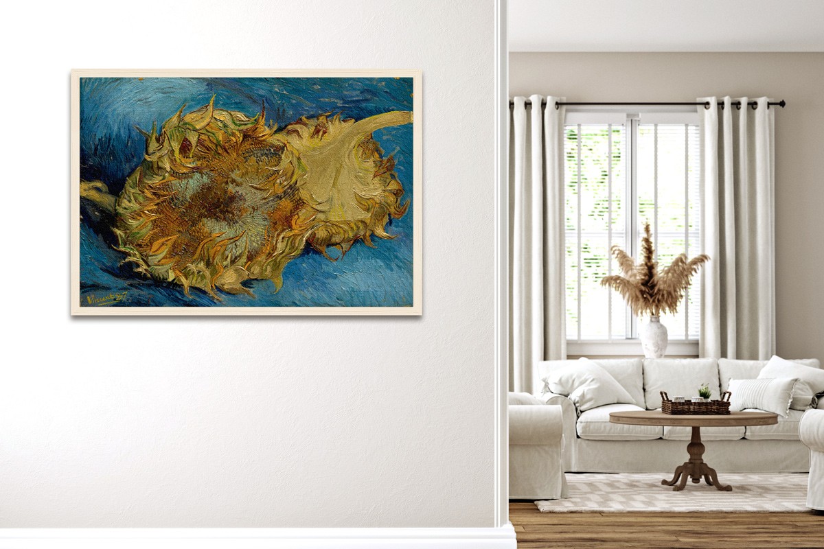 SUNFLOWERS VAN GOGH 