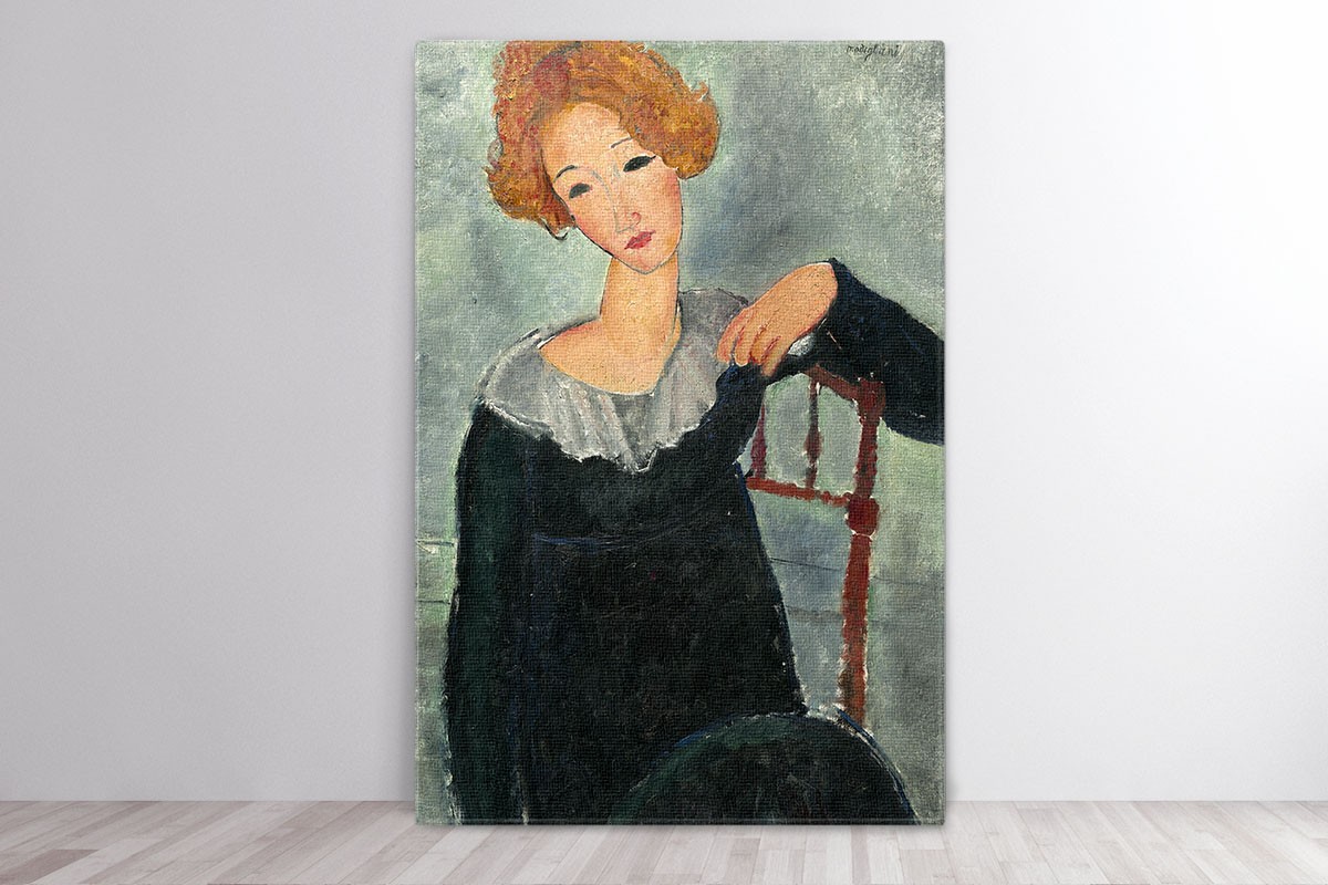 WOMAN WITH RED HAIR - AMEDEO MODIGLIANI