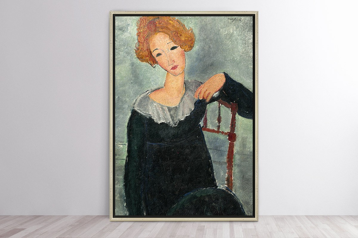 WOMAN WITH RED HAIR - AMEDEO MODIGLIANI
