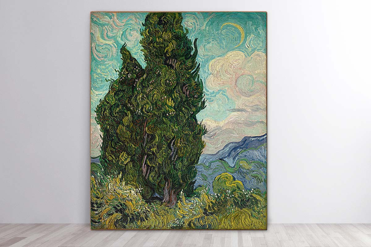 CYPRESSES - VAN GOGH