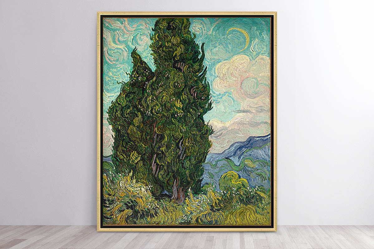 CYPRESSES - VAN GOGH