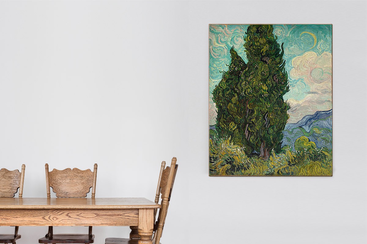 CYPRESSES - VAN GOGH