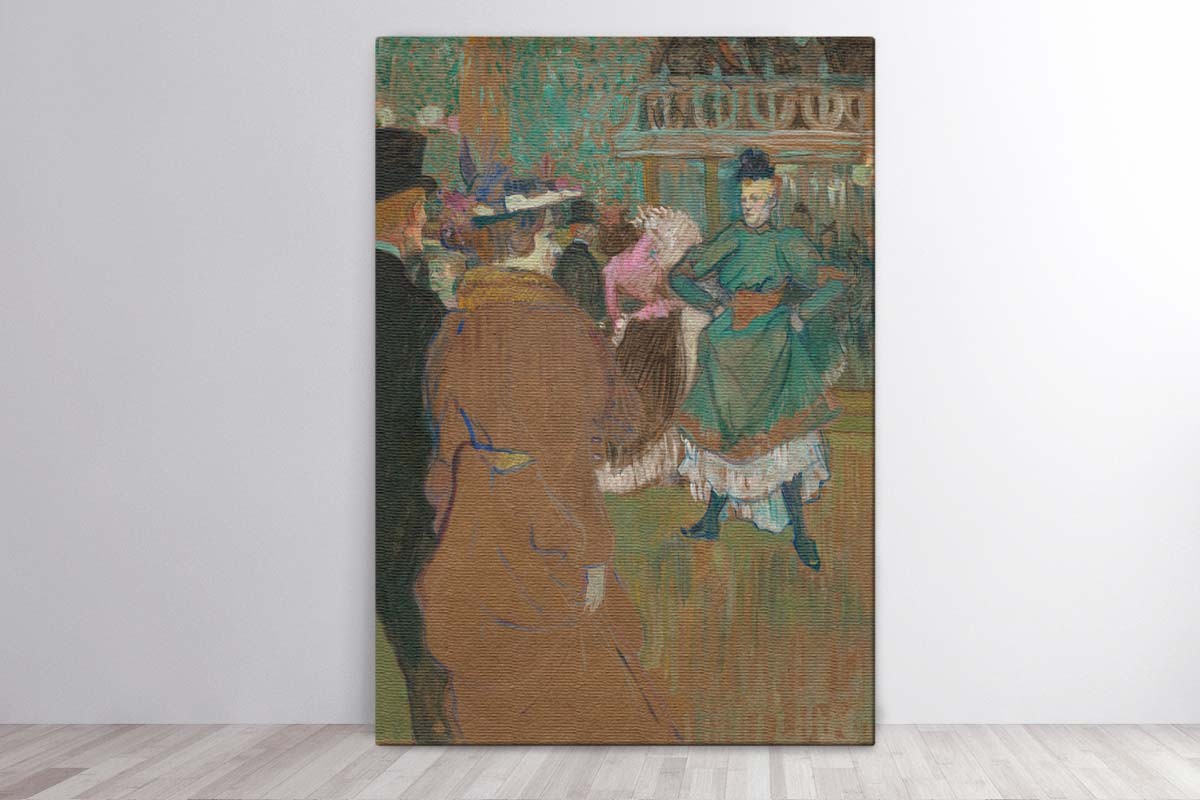 QUADRILLE AT THE MOULIN ROUGE - LAUTREC