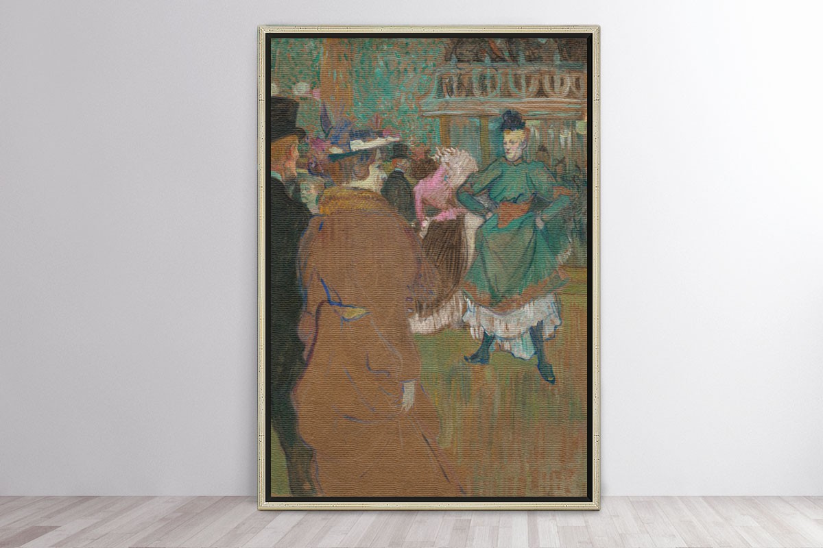 QUADRILLE AT THE MOULIN ROUGE - LAUTREC