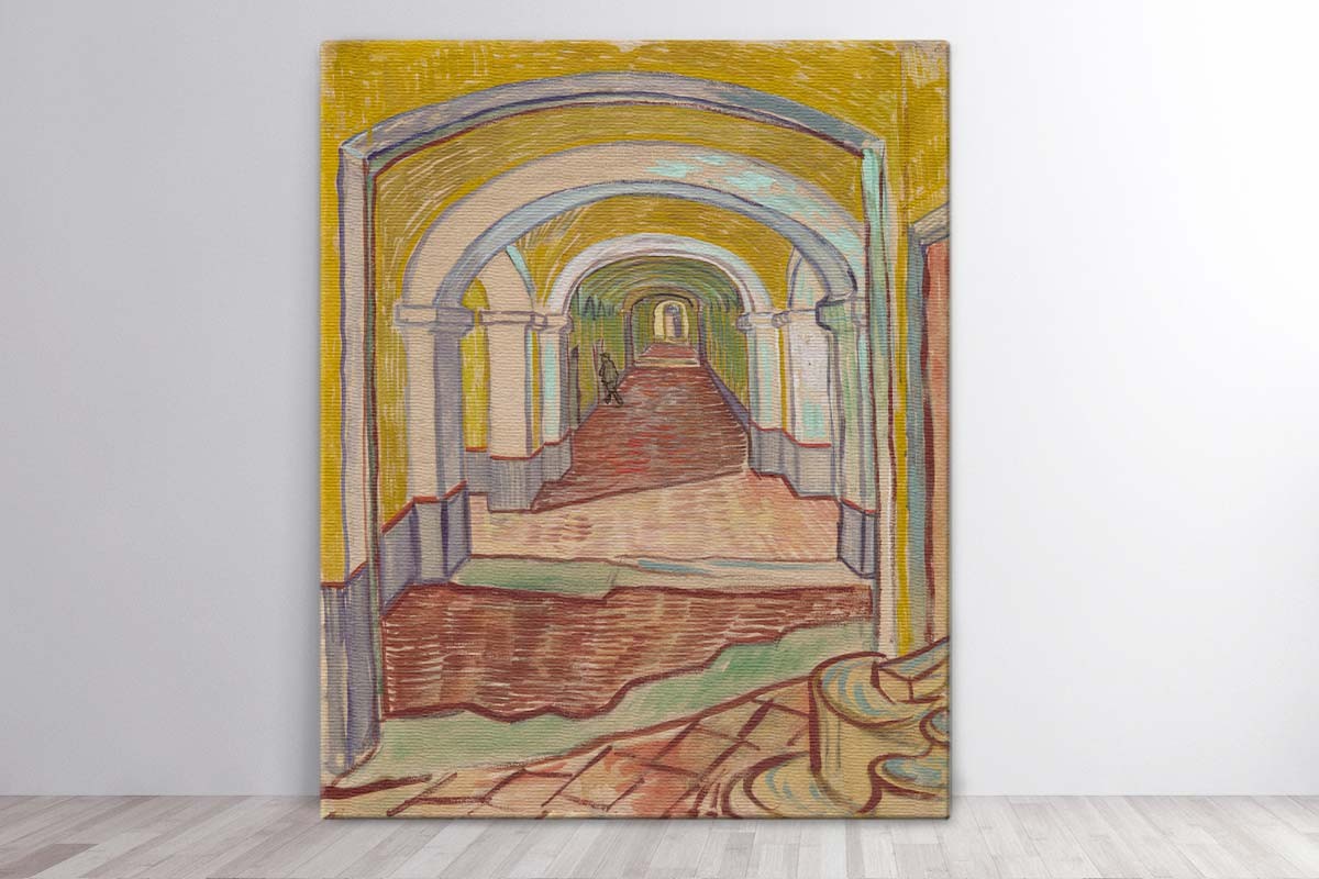 CORRIDOR IN THE ASYLUM - VAN GOGH