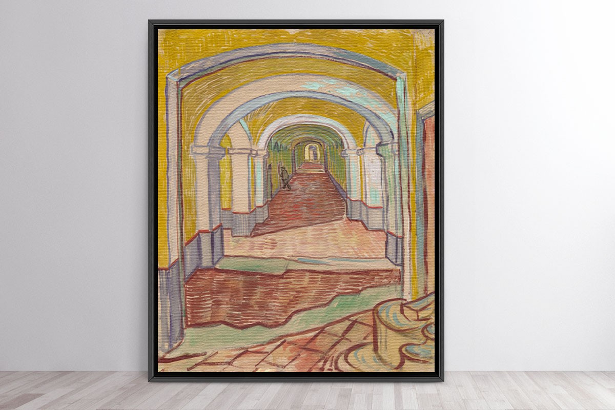 CORRIDOR IN THE ASYLUM - VAN GOGH