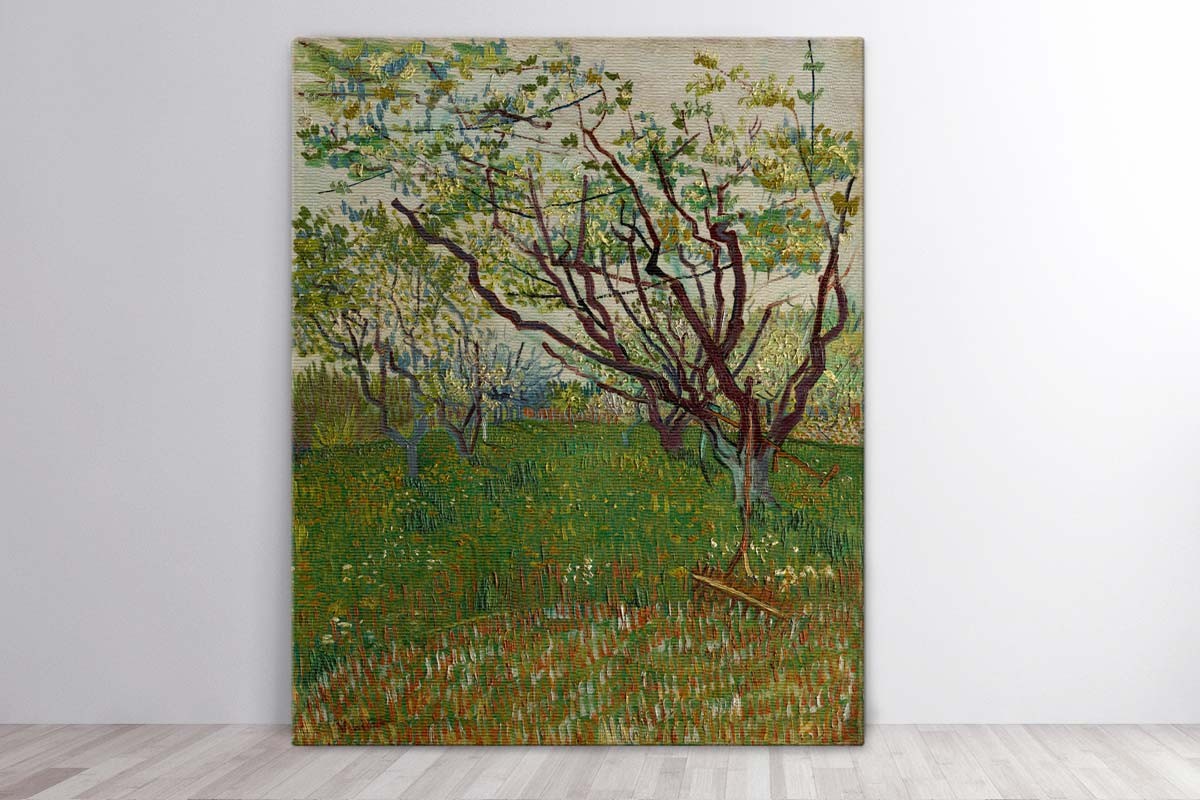 THE FLOWERING ORCHARD - VAN GOGH