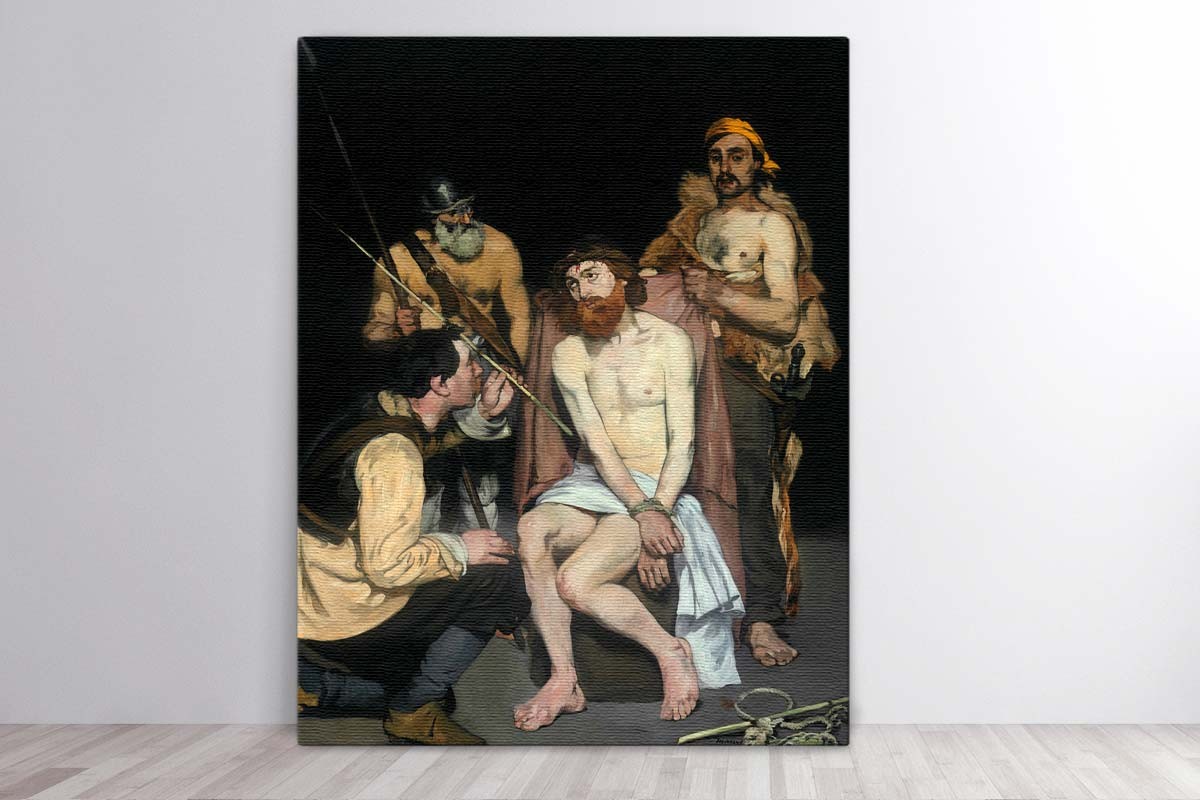 JESUS MOCKED BY THE SOLDIERS - ÉDOUARD MANET