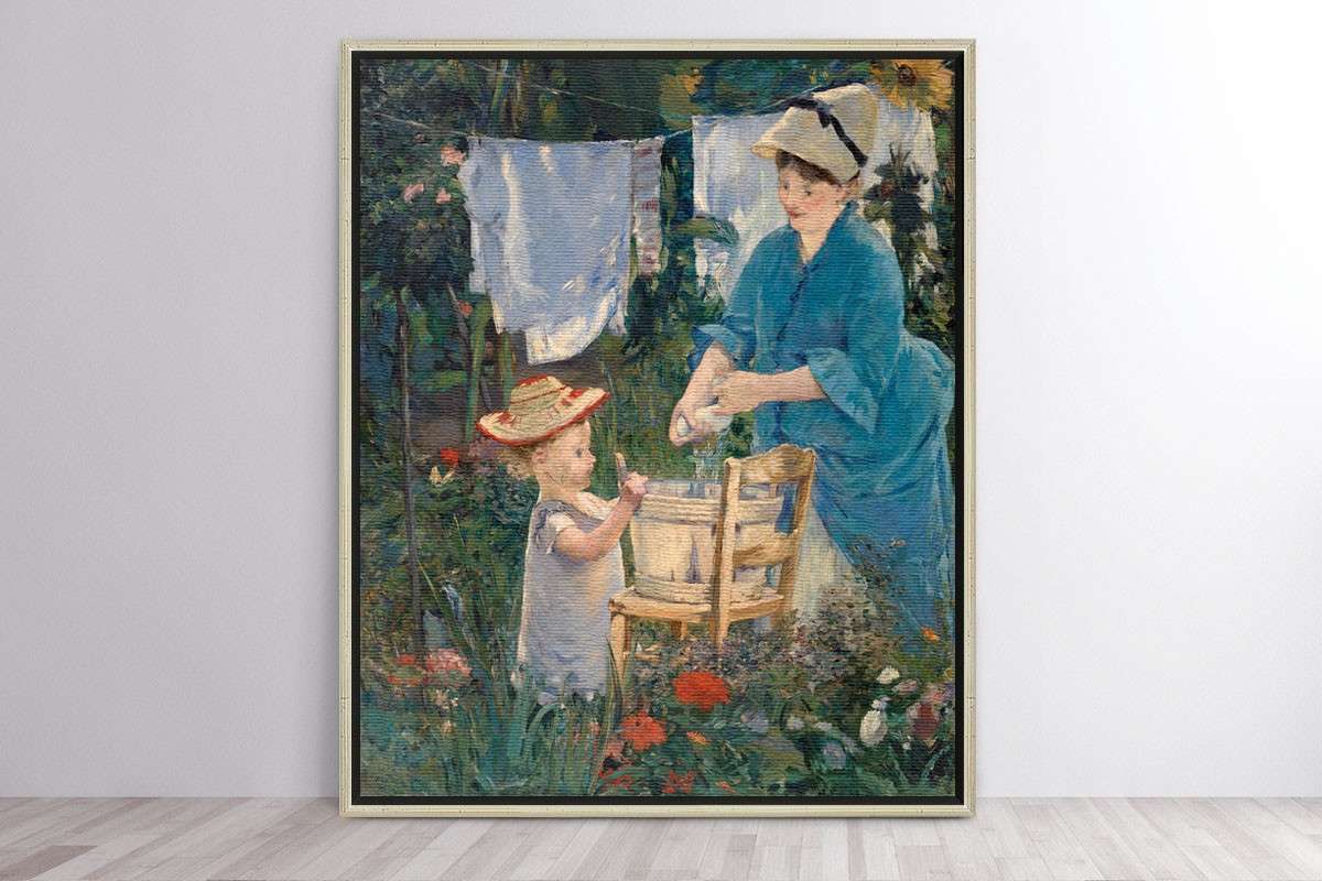 LAUNDRY (LE LINGE) - ÉDOUARD MANET