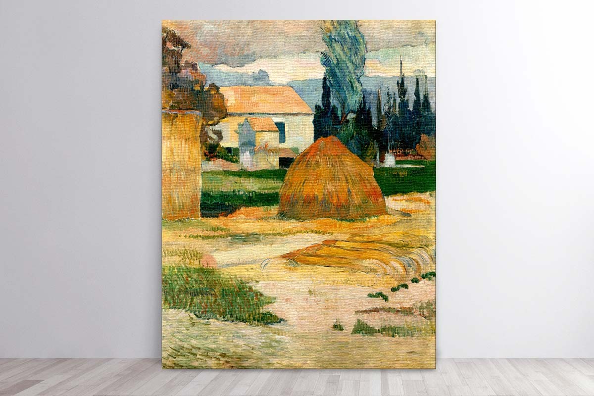 LANDSCAPE NEAR ARLES - PAUL GAUGIN
