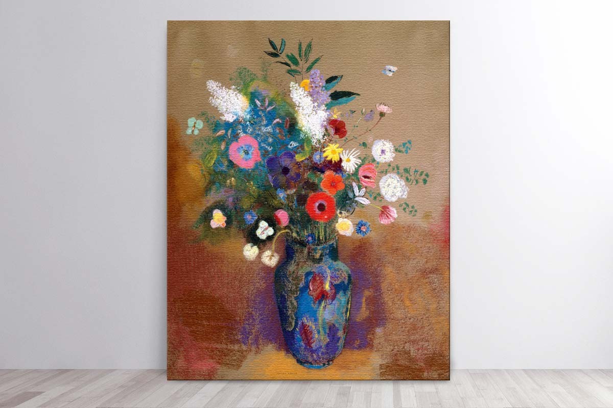 BOUQUET OF FLOWERS - ODILON REDON