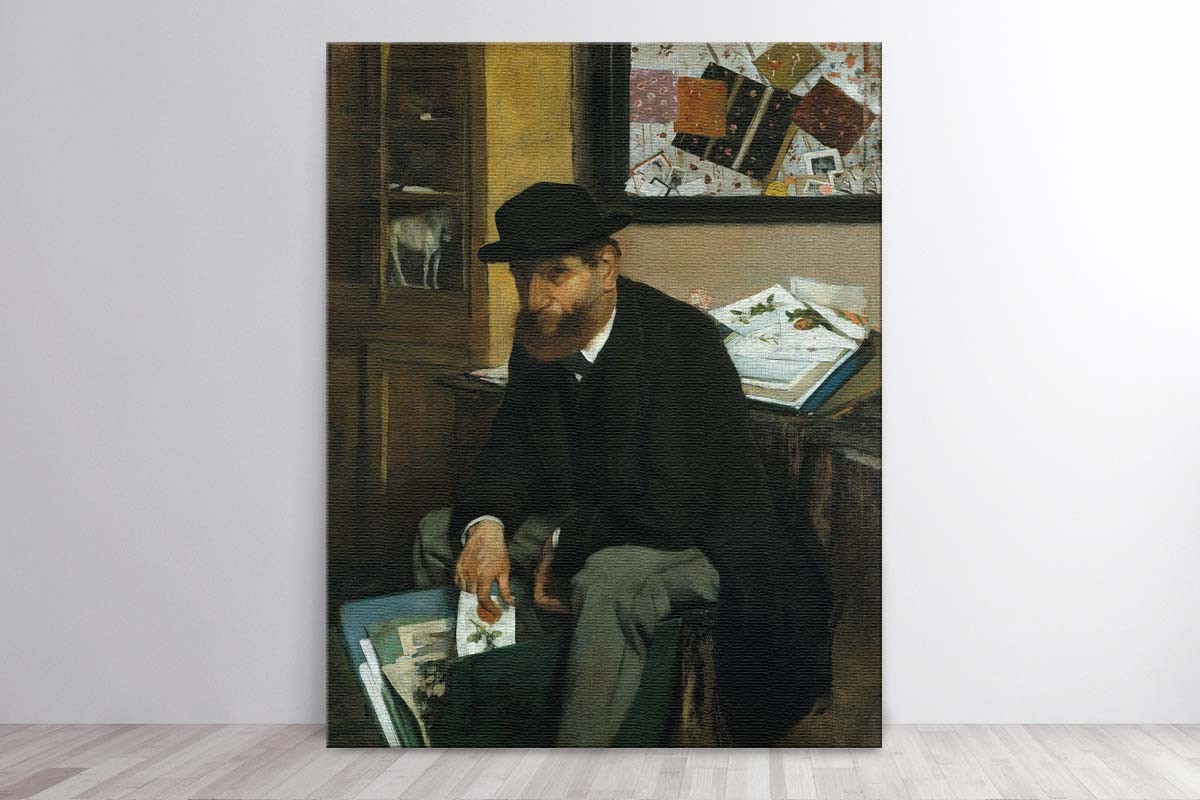 THE COLLECTOR OF PRINTS - EDGAR DEGAS