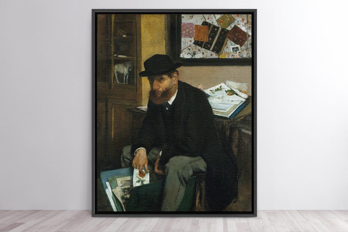 THE COLLECTOR OF PRINTS - EDGAR DEGAS