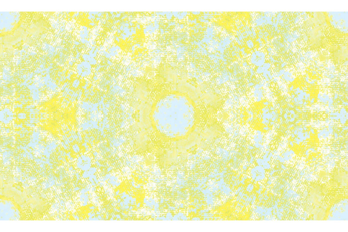 Φωτοταπετσαρία TIE DYE - YELLOW