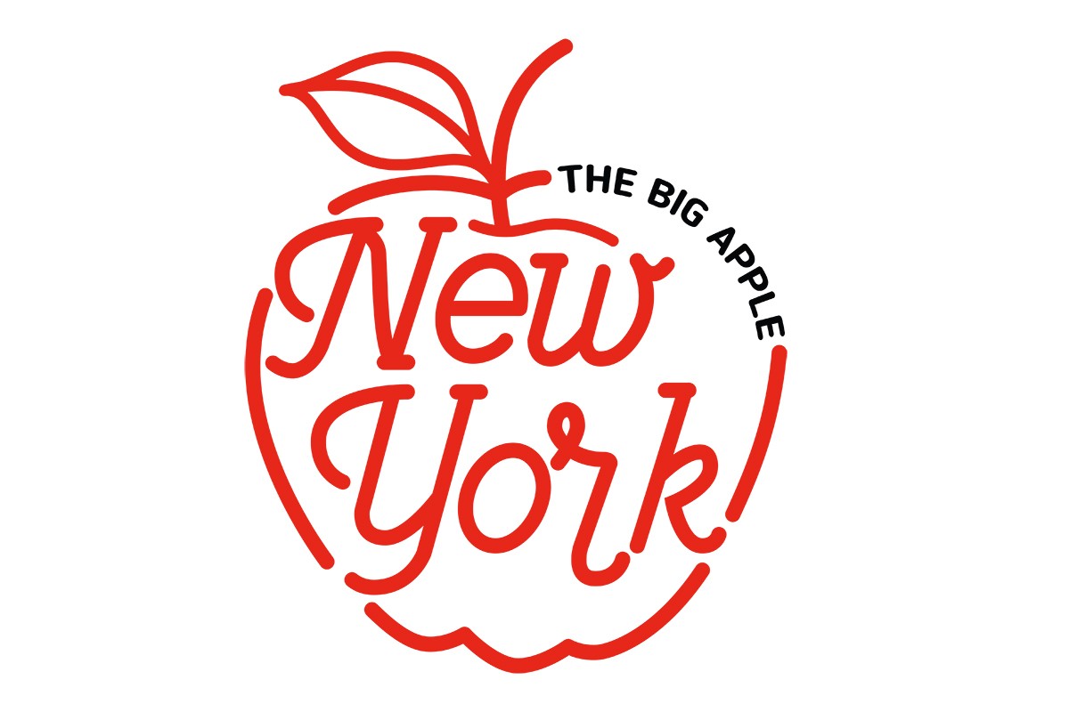 Αυτοκόλλητο τοίχου THE BIG APPLE