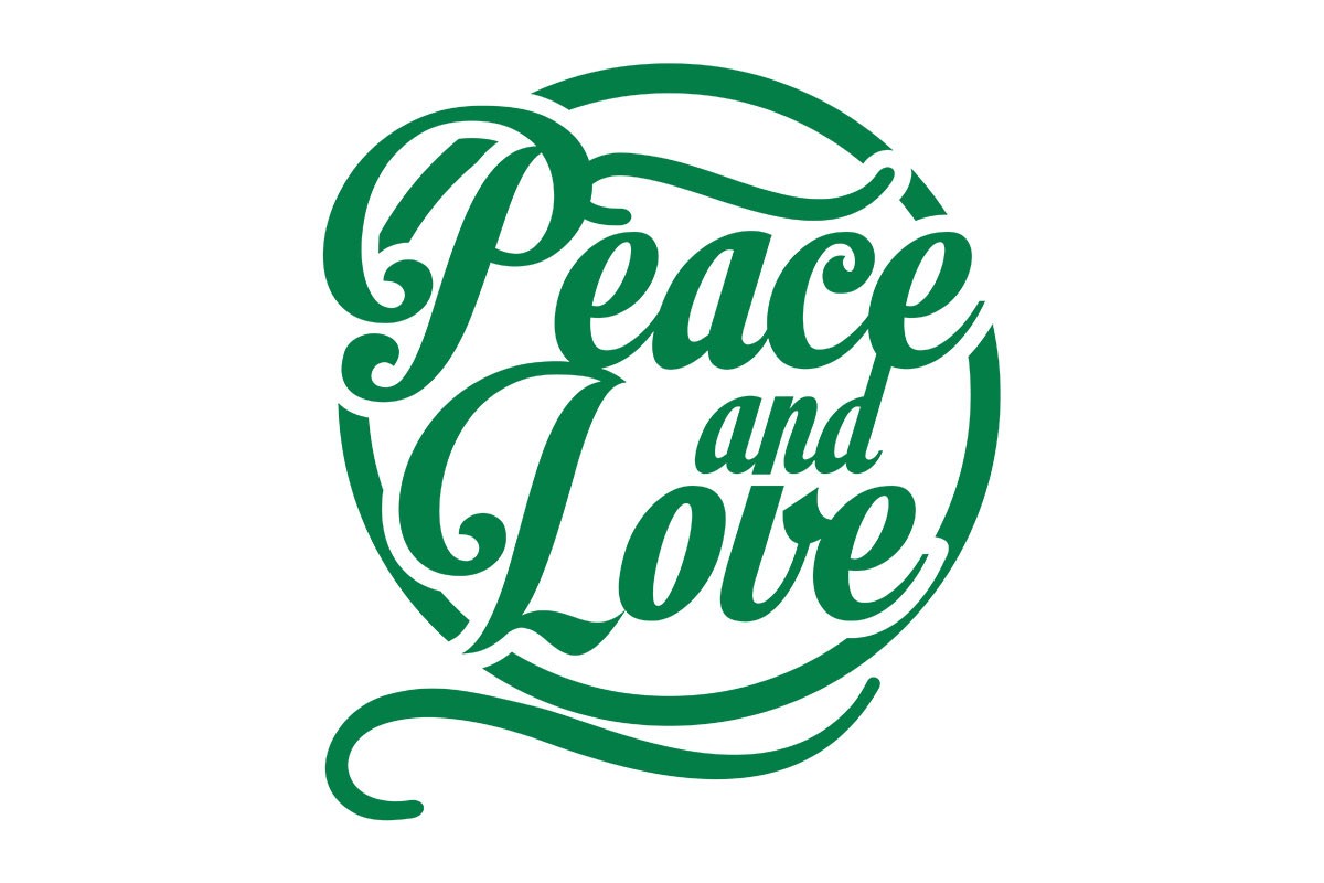 PEACE &  LOVE