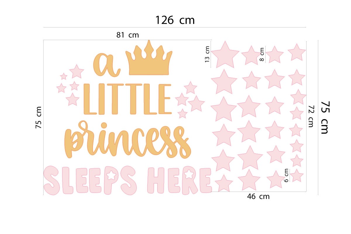 LITTLE PRINCESS SLEEPS HERE