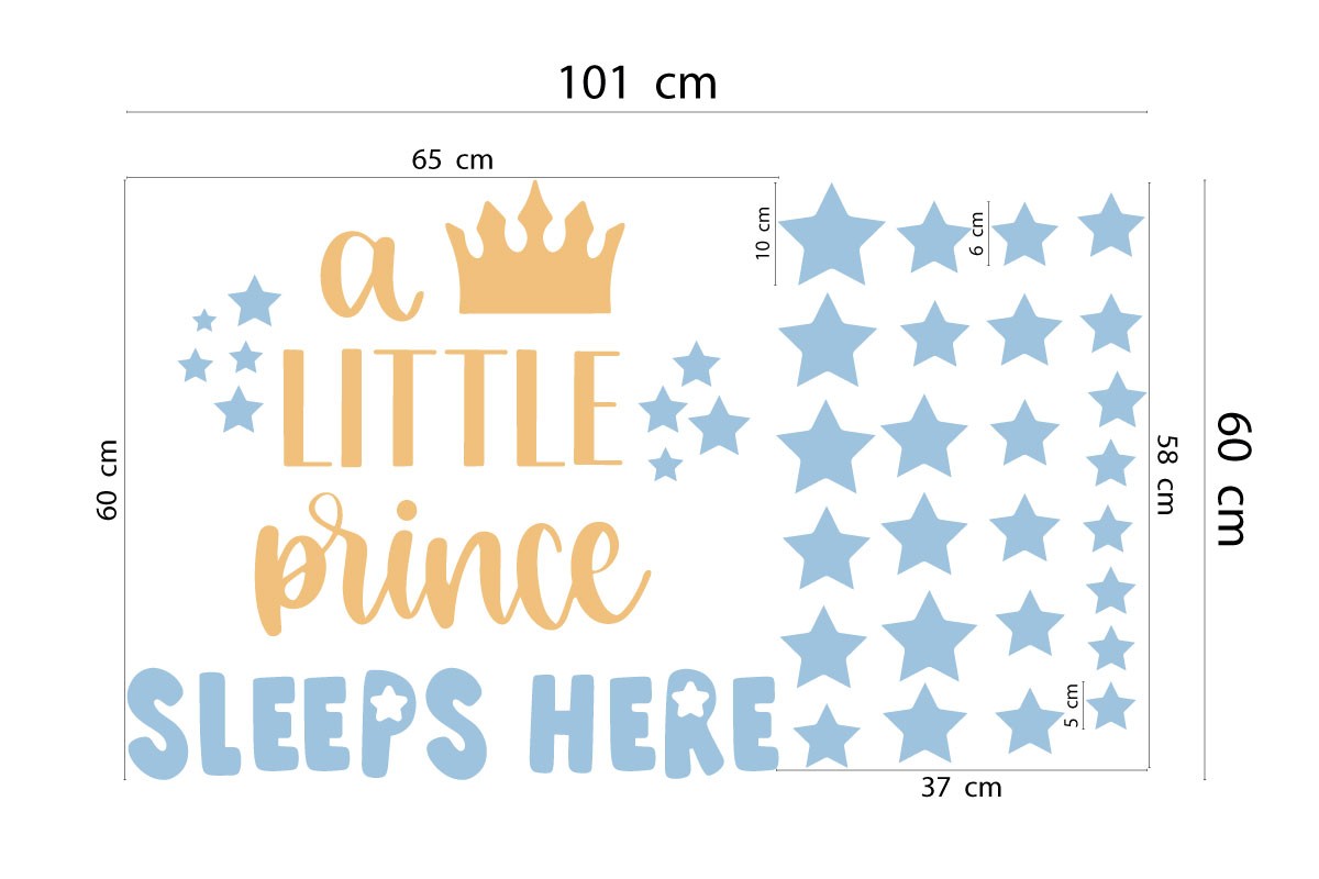 LITTLE PRINCE SLEEPS HERE