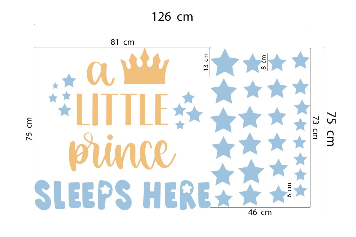 LITTLE PRINCE SLEEPS HERE