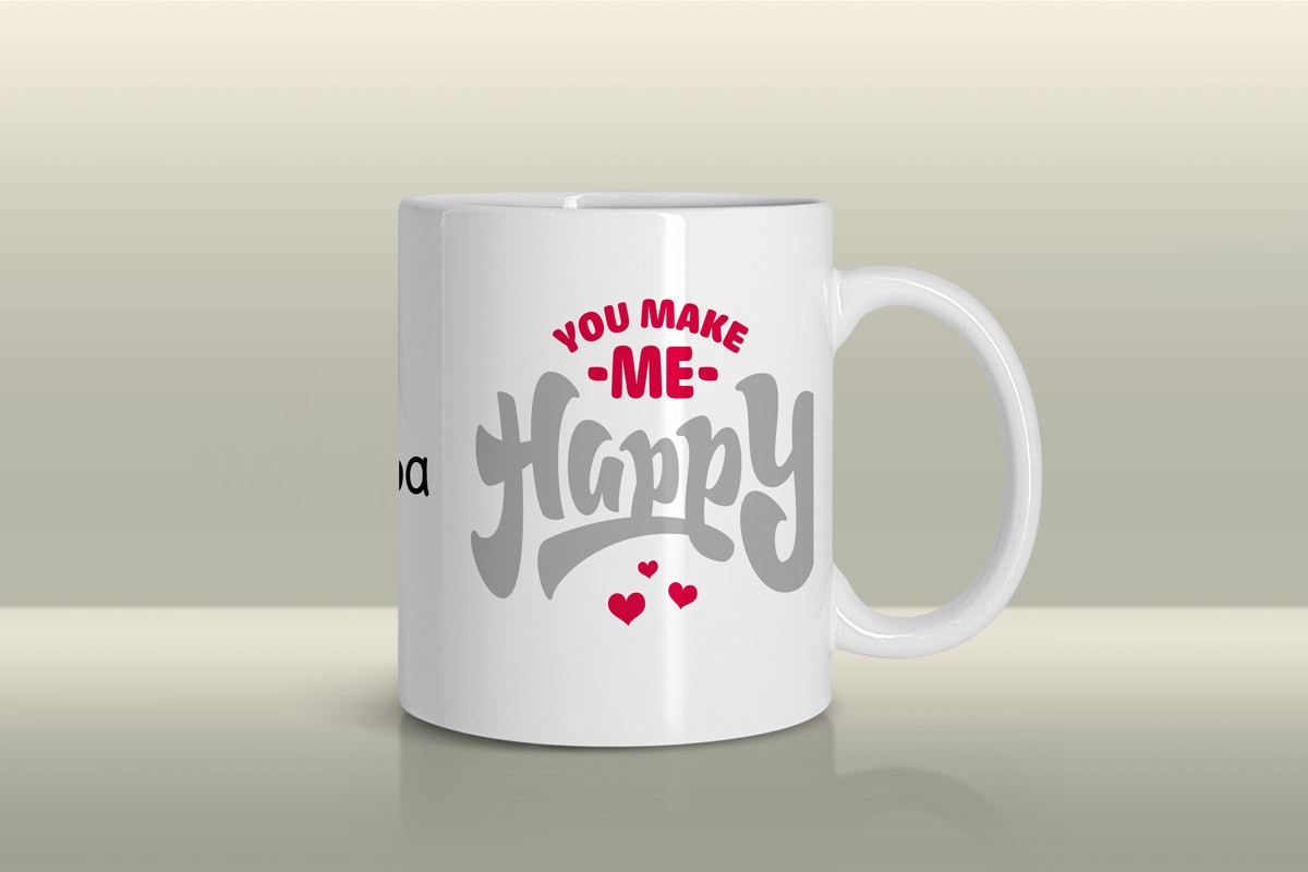 ΚΟΥΠΑ ΠΡΟΣΩΠΟΠΟΙΗΜΕΝΗ, YOU MAKE ME HAPPY