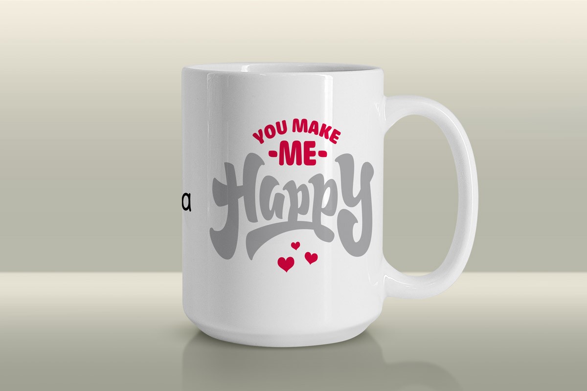 ΚΟΥΠΑ ΠΡΟΣΩΠΟΠΟΙΗΜΕΝΗ, YOU MAKE ME HAPPY