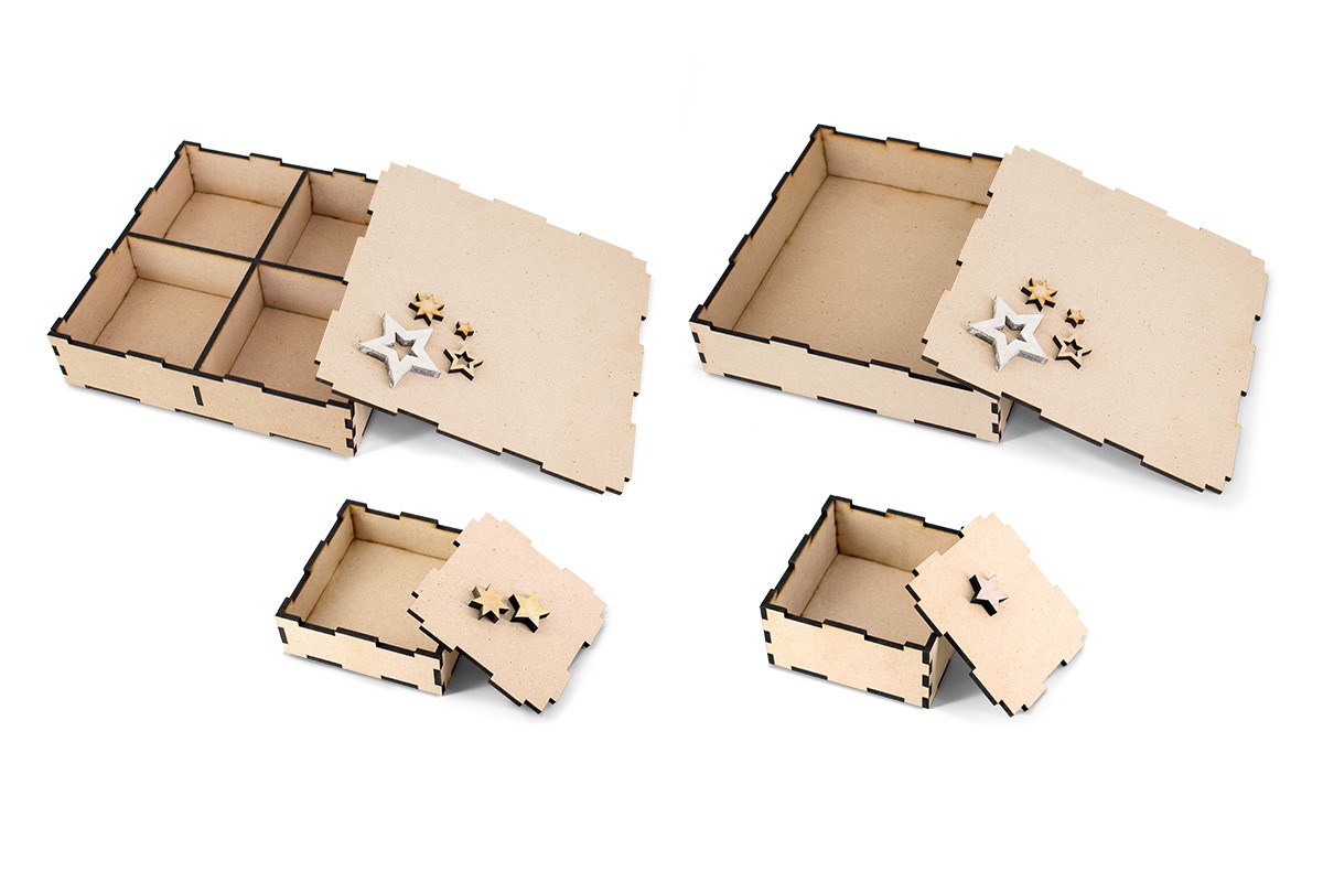 Ξύλινο Χριστουγεννιάτικο κουτί CHRISTMAS BOXES