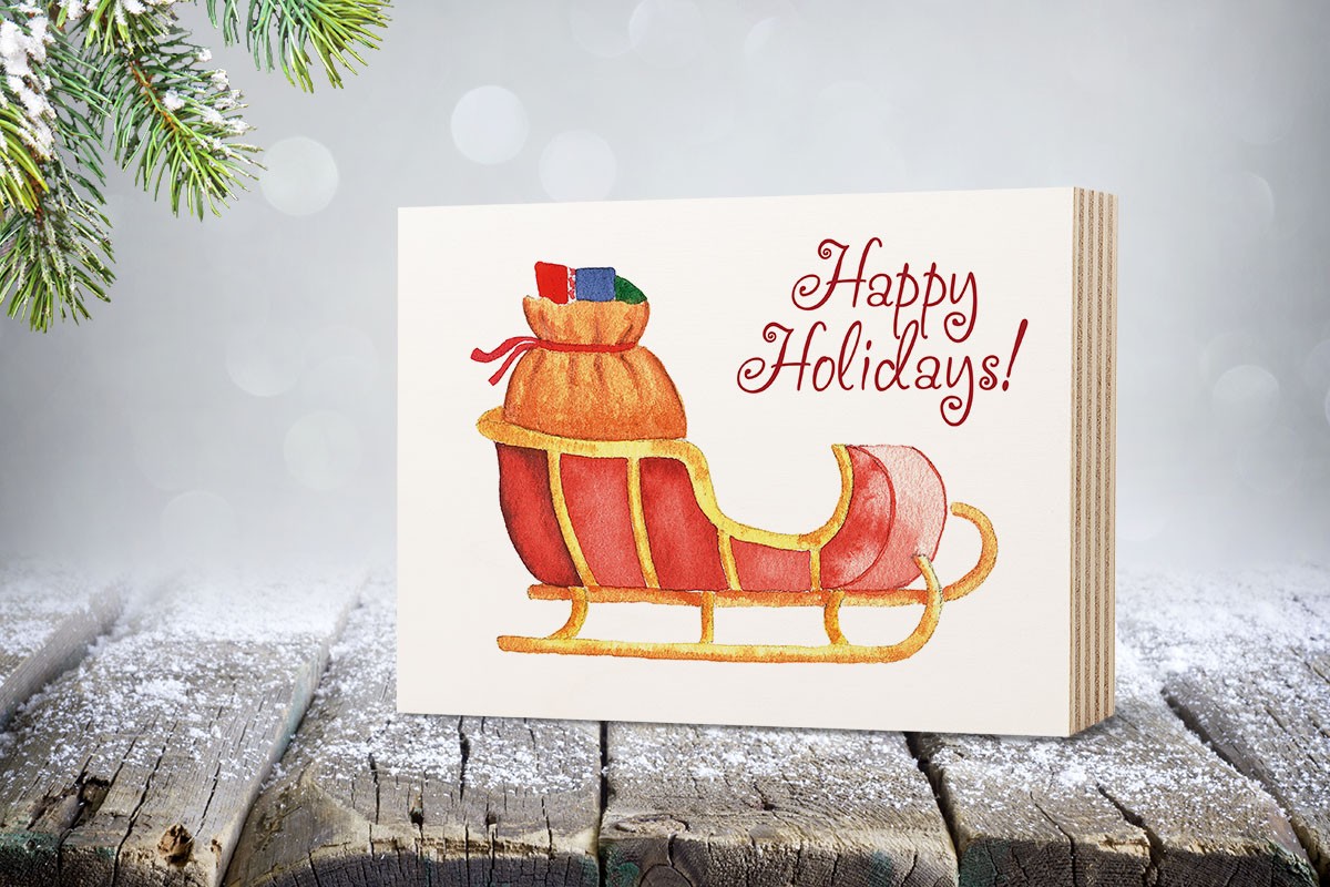 Ξύλινο πόστερ ΕΛΚΗΘΡΟ ΤΟΥ ΑΓΙΟΥ ΒΑΣΙΛΗ