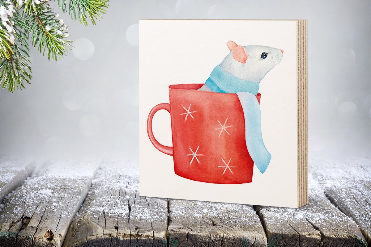 Ξύλινο πόστερ ΠΟΝΤΙΚΑΚΙ ΣΕ ΚΟΥΠΑ