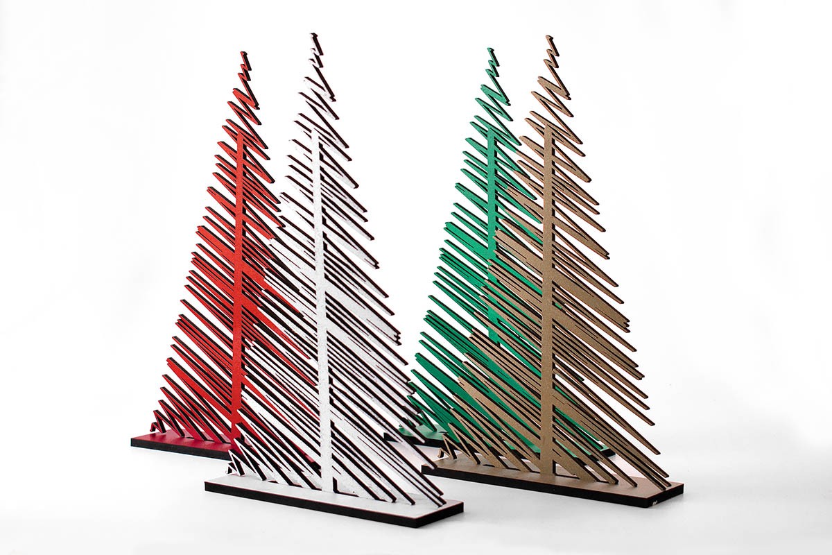 Ξύλινο ΧΡΙΣΤΟΥΓΕΝΝΙΑΤΙΚΟ ΔΕΝΤΡΟ