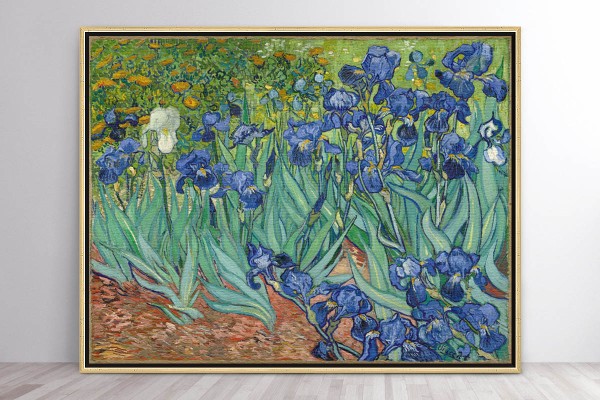 IRISES 1889 - VAN GOGH