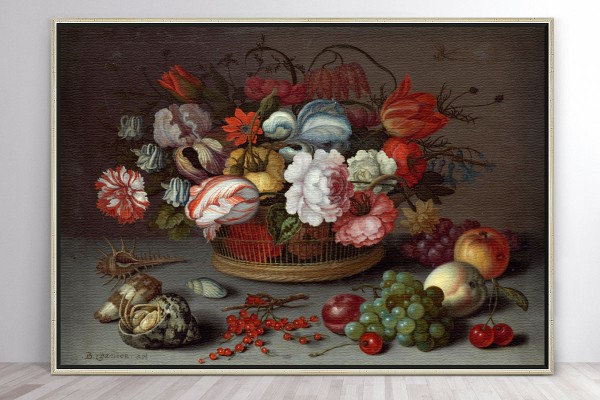 BASKET OF FLOWERS - BALTHASAR VAN DER AST