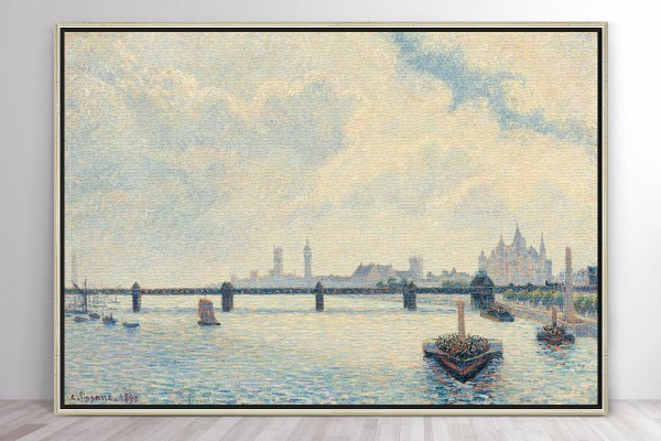 CHARING CROSS BRIDGE - CAMILLE PISSARO