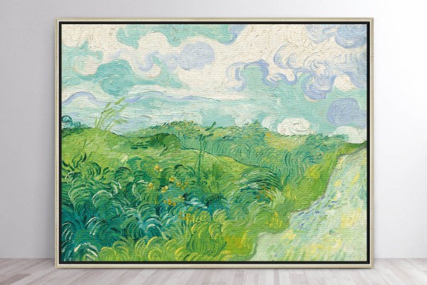 GREEN WHEAT FIELDS, AUVERS - VAN GOGH