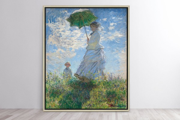 WOMAN WITH A PARASOL - CLAUDE MONET